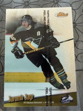 🖤3/$20🖤 Jaromir Jagr 1996/97 Topps Jumbo Pittsburgh Penguins Hockey Card